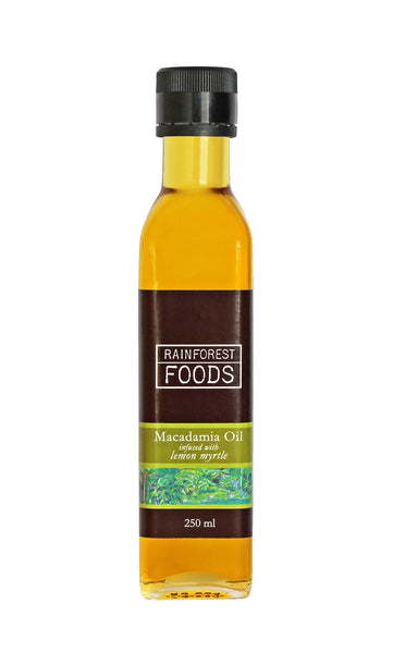 Lemon Myrtle Infused Macadamia Oil 250ml