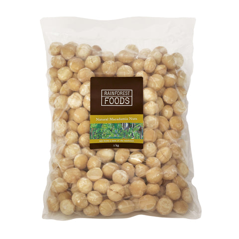 Natural Macadamia Nuts 1kg